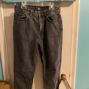 BDG black straight leg jeans